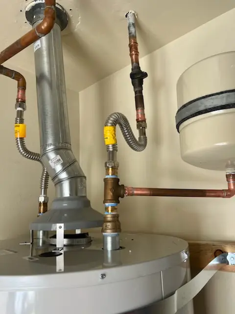 Water heater installation and plumbing repair in Holiday Hills